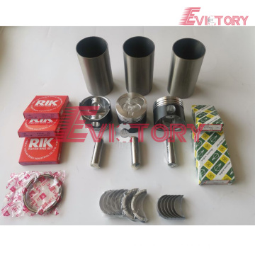 excavator L3E engine gasket bearing piston ring liner